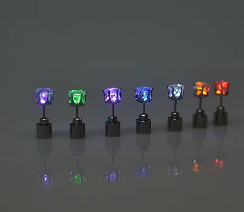 Boucles d’oreilles LED